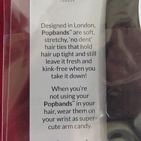 6 Packages of Popbands Hair Ties (22 bands total) For the Price of 1 package. - Picture 8 of 9